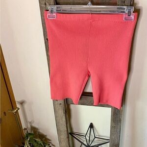 🔥Roma Concept Collection Ribbed Knit Biker Shorts🔥 NWT